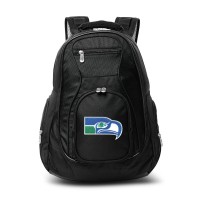 Seattle Seahawks MOJO 19 Secondary Logo Premium Laptop Backpack