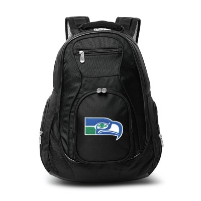 Seattle Seahawks MOJO 19 Secondary Logo Premium Laptop Backpack