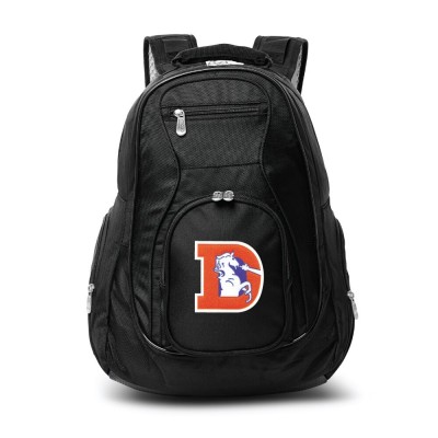 Denver Broncos MOJO 19 Secondary Logo Premium Laptop Backpack