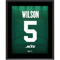 Garrett Wilson New York Jets Fanatics Authentic 10.5 x 13 Jersey Number Sublimated Player Plaque