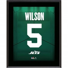 Garrett Wilson New York Jets Fanatics Authentic 10.5 x 13 Jersey Number Sublimated Player Plaque Garrett Wilson New York Jets Fanatics Authentic 10.5 x 13 Jersey Number Sublimated Player Plaque