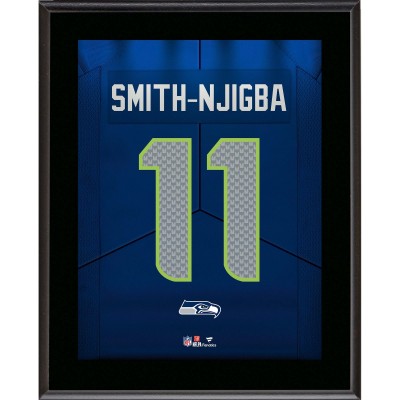 Jaxon Smith-Njigba Seattle Seahawks Autographed Fanatics Authentic 10.5 x 13 Jersey Number Sublimated Player Plaque