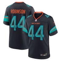 Miami Dolphins Chop Robinson Nike Pitch Blue 2025 Rivalries Collection Game Jersey