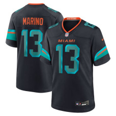 Джерси Dan Marino Miami Dolphins Nike Rivalries Collection Retired Game - Navy