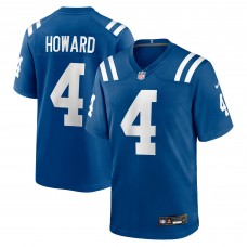 Indianapolis Colts Xavien Howard Nike Royal Team Game Jersey
