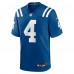 Indianapolis Colts Xavien Howard Nike Royal Team Game Jersey