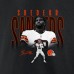 Футболка Cleveland Browns Shedeur Sanders Black Humble Shadow Player Graphic