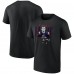New England Patriots Drake Maye Black Humble Shadow Player Graphic T-Shirt