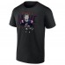 New England Patriots Drake Maye Black Humble Shadow Player Graphic T-Shirt