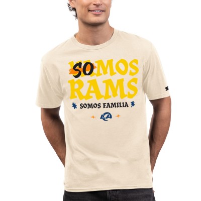 Los Angeles Rams Starter Somos T-Shirt - Oatmeal