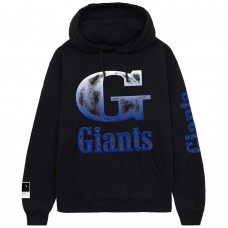 Unisex New York Giants Aleali May x No Caller ID Black Stacked Hoodie