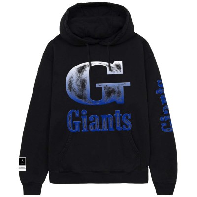 Unisex New York Giants Aleali May x No Caller ID Black Stacked Hoodie