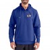 Los Angeles Rams Cutter & Buck Royal Roam Eco Half-Zip Recycled Pullover Hoodie