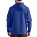 Los Angeles Rams Cutter & Buck Royal Roam Eco Half-Zip Recycled Pullover Hoodie