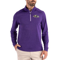 Пуловер Baltimore Ravens Cutter & Buck Purple Coastline Epic Comfort Recycled