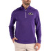 Пуловер Baltimore Ravens Cutter & Buck Purple Coastline Epic Comfort Recycled