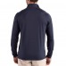 New England Patriots Cutter & Buck Navy Coastline Epic Comfort Recycled Quarter-Zip Pullover