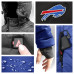 Куртка Buffalo Bills ActionHeat Black/Royal 5V Battery Heated Colorblock Full-Zip Puffer