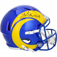 Kurt Warner Los Angeles Rams Autographed Fanatics Authentic Speed Replica Helmet with HOF 17 Inscription Kurt Warner Los Angeles Rams Autographed Fanatics Authentic Speed Replica Helmet with HOF 17 Inscription