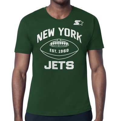 New York Jets Starter Green Green and White Forever T-Shirt