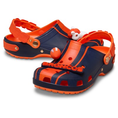 Unisex Denver Broncos Crocs Classic Clog