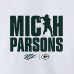 Футболка Green Bay Packers Micah Parsons White Figure