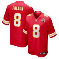 Kansas City Chiefs Kristian Fulton Nike Red Team Game Jersey