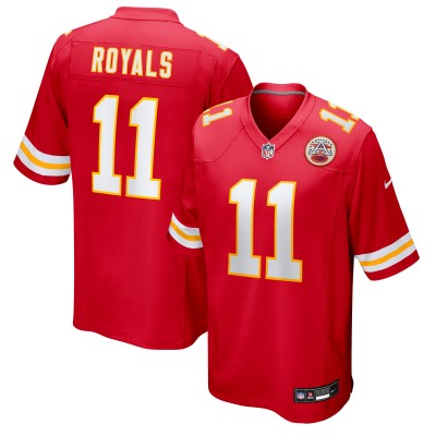 Kansas City Chiefs Jalen Royals Nike Red Team Game Jersey