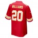 Kansas City Chiefs Nohl Williams Nike Red Team Game Jersey
