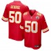 Kansas City Chiefs Brandon George Nike Red Team Game Jersey