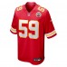Kansas City Chiefs Cooper McDonald Nike Red Team Game Jersey