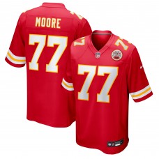 Kansas City Chiefs Jaylon Moore Nike Red Team Game Jersey