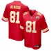 Kansas City Chiefs Nikko Remigio Nike Red Team Game Jersey