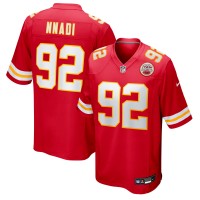 Kansas City Chiefs Derrick Nnadi Nike Red Team Game Jersey