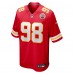 Kansas City Chiefs Janarius Robinson Nike Red Team Game Jersey