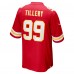 Kansas City Chiefs Jerry Tillery Nike Red Team Game Jersey