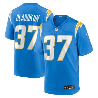 Los Angeles Chargers Jordan Oladokun Nike Powder Blue Team Game Jersey