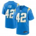 Los Angeles Chargers Tucker Fisk Nike Powder Blue Team Game Jersey