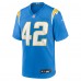 Los Angeles Chargers Tucker Fisk Nike Powder Blue Team Game Jersey