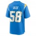 Los Angeles Chargers Marlowe Wax Nike Powder Blue Team Game Jersey