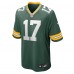 Игровая джерси Green Bay Packers Brandon McManus Nike Green Team Game