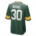 Игровая джерси Green Bay Packers Chris Brooks Nike Green Team Game