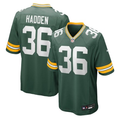 Игровая джерси Green Bay Packers Kamal Hadden Nike Green Team Game