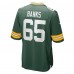 Игровая джерси Green Bay Packers Aaron Banks Nike Green Team Game
