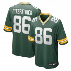 Игровая джерси Green Bay Packers John FitzPatrick Nike Green Team Game