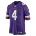 Minnesota Vikings Myles Price Nike Purple Team Game Jersey