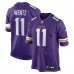 Minnesota Vikings Carson Wentz Nike Purple Team Game Jersey