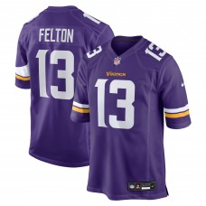 Minnesota Vikings Tai Felton Nike Purple Team Game Jersey