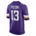 Minnesota Vikings Tai Felton Nike Purple Team Game Jersey