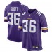 Minnesota Vikings Zavier Scott Nike Purple Team Game Jersey